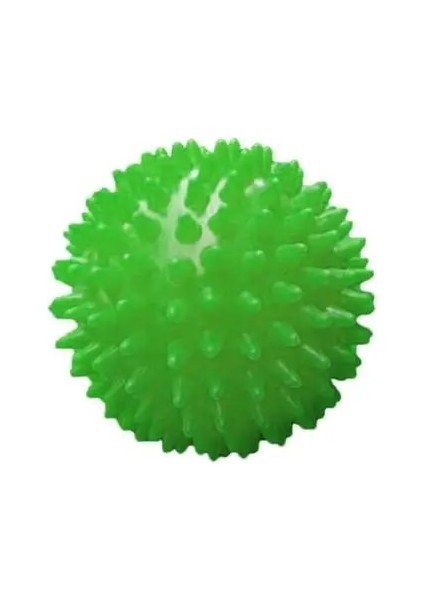 Yeşil Pvc El Masaj Topu Pvc Tabanlar Kirpi Duyusal Eğitim Kavrama Topları Taşınabilir Fizyoterapi Yakalamak Sert Spor 9 cm (Yurt Dışından)
