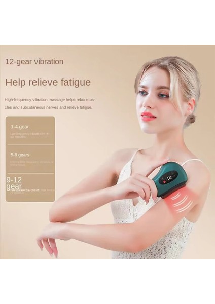 9 Beyaz (Kırmızı) 110V, USB Güzellik Aracı Elektronik Gua Sha Kurulu Yüz Boyun Cilt Yaşlanma Karşıtı Yüz Masajı (Yurt Dışından) modelleri