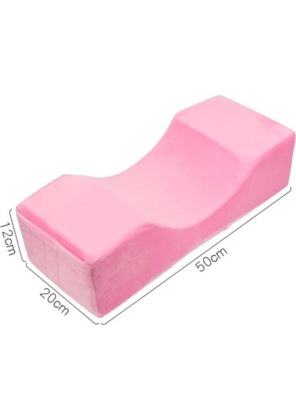 Pembe Kirpik Yastık Kirpik Yastık Boyun Desteği Yumuşak Aşılama Kirpik Bellek Köpük Kirpik Uzatma Yastık Makyaj Salonu Cepli (Yurt Dışından)