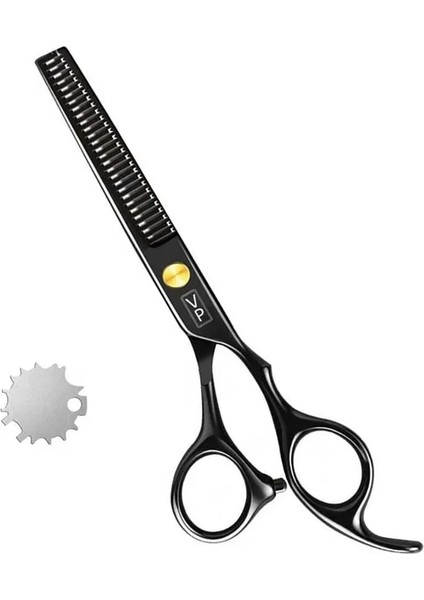Inceltme 6.0 Inç 17 cm Profesyonel Kuaförlük Makas Düz Makaslar Kesme ve Inceltme Aletleri Berber Dükkanı Inceltme Makası (Yurt Dışından)