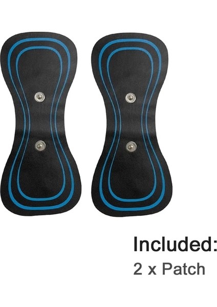 2 Adet Pedleri Taşınabilir Boyun Masajı Mini Elektrikli Uygun Akıllı Servikal Masaj Çıkartmaları Meridyen Masaj Kas Rölyef Ağrısı (Yurt Dışından) fiyatları