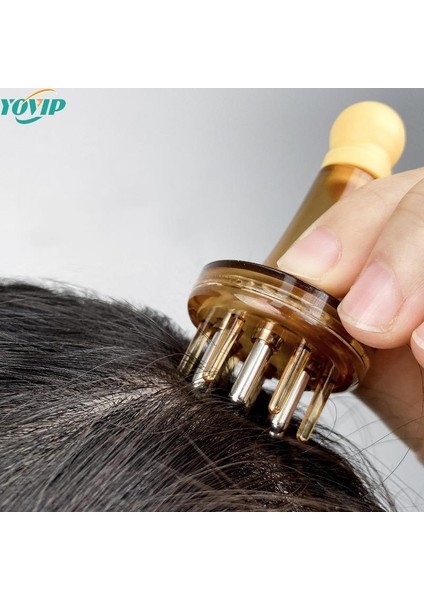 8 ml Taşınabilir Saç Derisi Aplikatör Sıvı Tarak Saç Büyüme Serum Yağı Besler Mini Saç Kökleri Masaj Ilaç Tarak Saç Baş Masajı (Yurt Dışından) modelleri