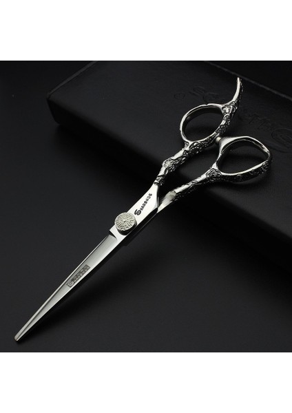 6 Inç Inceltme 6/7 Inç JAPAN440C Çelik Profesyonel Berber Makası Saç Tasarım Aracı Berber Makası Kuaför Kuaförlük Makas Salon (Yurt Dışından) fiyatları