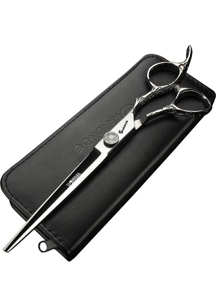 6 Inç Inceltme 6/7 Inç JAPAN440C Çelik Profesyonel Berber Makası Saç Tasarım Aracı Berber Makası Kuaför Kuaförlük Makas Salon (Yurt Dışından) fırsatları