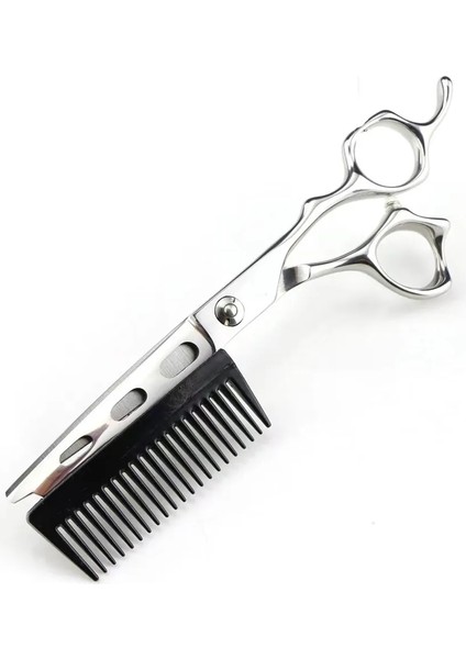 Şerit Kesme 6 Inç Profesyonel Berber Saç Makası Çıkarılabilir Tarak ile Entegre Kuaför Kesme Makası Japonya'da 440C Çelikten Yapılmış (Yurt Dışından) fiyatları