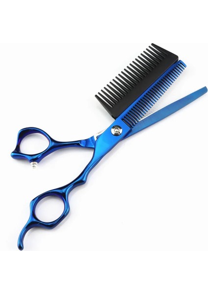 Şerit Kesme 6 Inç Profesyonel Berber Saç Makası Çıkarılabilir Tarak ile Entegre Kuaför Kesme Makası Japonya'da 440C Çelikten Yapılmış (Yurt Dışından) fırsatları