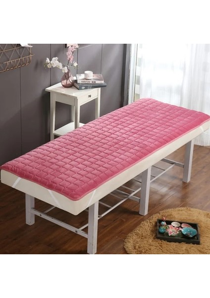 Şeftali Deliksiz Kare 190CM80CM Delikli Masaj Masası Yatağı, Güzellik Salonu Pedi, Kaymaz Yastık (Yurt Dışından)