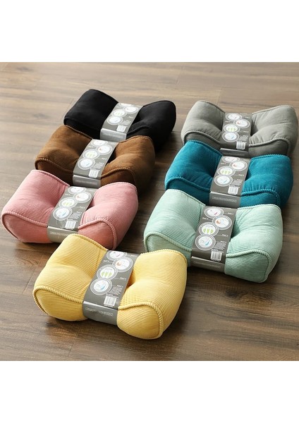 Sarı Kadife Çok Amaçlı Yastık Şekerleme Kanepe Kafalık Otomobil Ev Mobilyaları Yastıklar (Yurt Dışından) modelleri