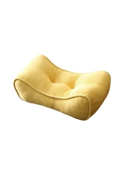 Sarı Kadife Çok Amaçlı Yastık Şekerleme Kanepe Kafalık Otomobil Ev Mobilyaları Yastıklar (Yurt Dışından) fırsatları