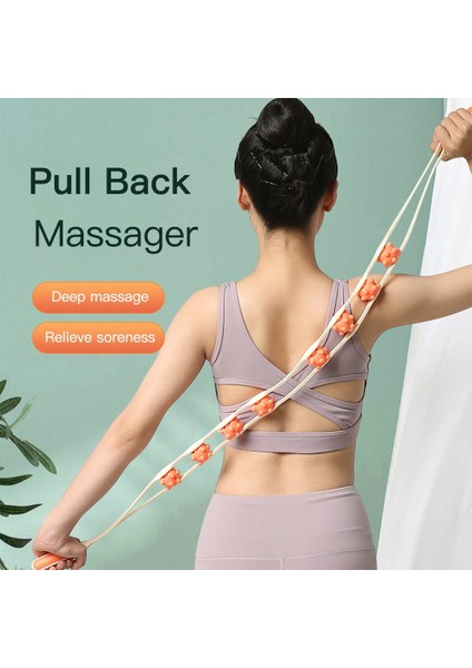 Pembe-8 Rulo Vücut Masaj Rulo Spor Tetik Noktası Relax Dorsum Akupunktur Sırt Masajı Bacak Selülit Masajı Vücut Sırt Scratcher Için (Yurt Dışından) fiyatları