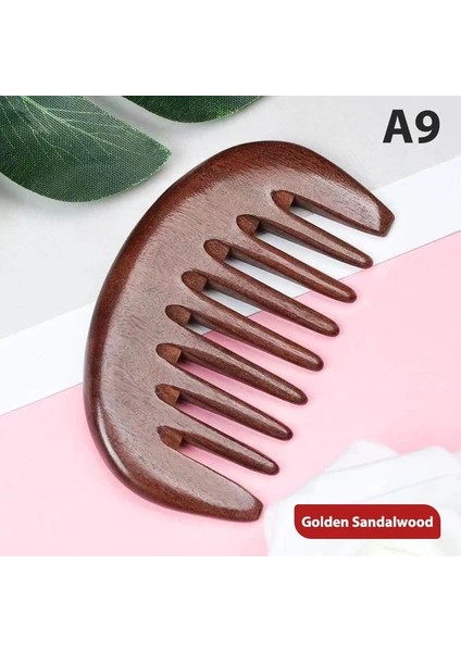 Kafa Meridyen Masaj Tarak Sandal Ağacı 5/8 Geniş Diş Tarağı Akupunktur Tedavisi Kan Dolaşımı Anti-Statik Pürüzsüz Saç Yeni (Yurt Dışından) fiyatları