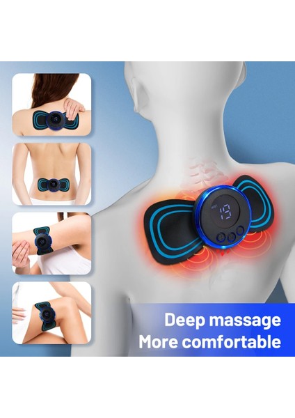 2 Ana Bilgisayar ve 4 Yama Boyun Masajı Ems Kas Stimülatörü Jel Servikal Rölyef Ağrısı Relax Sırt Masajı Yama Boyun Massageador Omuz Gevşeme (Yurt Dışından) fiyatları