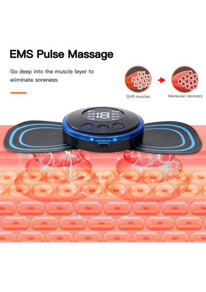 2 Ana Bilgisayar ve 4 Yama Boyun Masajı Ems Kas Stimülatörü Jel Servikal Rölyef Ağrısı Relax Sırt Masajı Yama Boyun Massageador Omuz Gevşeme (Yurt Dışından) modelleri