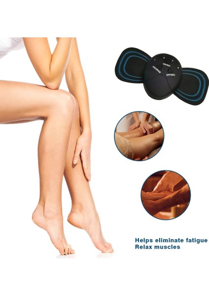 LCD 2pc Elektronik Sırt Boyun Masajı Uygun Mini Boyun Masajı Yaması Akıllı Yeniden Kullanılabilir Hafif Ayarlanabilir Yorgunluğu Gidermek Için (Yurt Dışından) modelleri