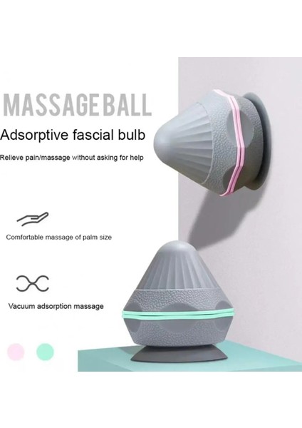 Yeşil Tpe Masaj Koni Katı Adsorpsiyon Topu Psoas Torasik Omurga Geri Scapula Ayak Yoga Kas Serbest Bırakma Masaj Kaynağı (Yurt Dışından)