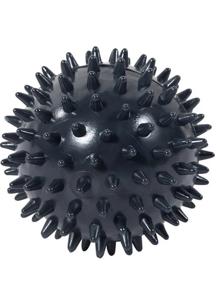 9 cm Siyah 7.5 cm Pvc Dikenli Masaj Topu Stres Giderici Rulo Spor Fitness Plantar Fasiit Rahatlatıcı Egzersiz El Ayak Sırt Masajı (Yurt Dışından) indirimleri