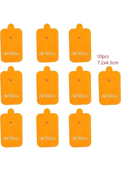10 Adet5.5x8 cm 10/20 Adet Elektrot Pedleri Iletken Jel Pedi Vücut Akupunktur Onlarca Ünitesi Vücut Fizyoterapi Terapisi Yedek Yama Masaj (Yurt Dışından) fırsatları