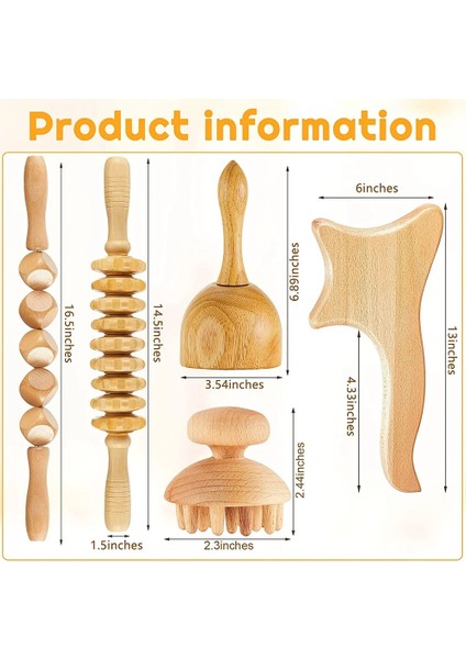1 Adet Ahşap Vücut Maderoterapi Sırt Masajı Silindiri Tekerlek Selülit Önleyici Gua Sha Masaj Aletleri Maderoterapi Kiti Indirgeyici Masaj (Yurt Dışından) fırsatları