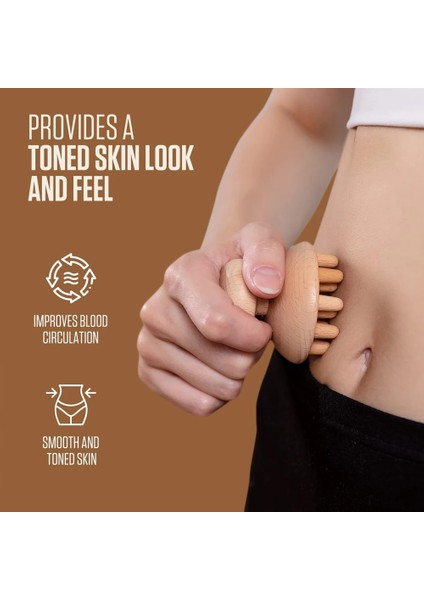 1 Adet Ahşap Vücut Maderoterapi Sırt Masajı Silindiri Tekerlek Selülit Önleyici Gua Sha Masaj Aletleri Maderoterapi Kiti Indirgeyici Masaj (Yurt Dışından) indirimleri