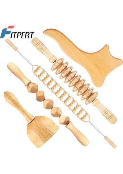 1 Adet - Tip 3 Ahşap Terapi Masaj Aletleri, Ahşap Gua Sha Anti Selülit Masaj Silindiri Aracı, El Selülit Blasters Küp Masajı (Yurt Dışından)