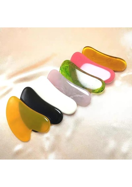 Siyah Reçine Kurulu Guasha Reçine Gua Sha Kazıma Spa Masaj Güzellik Sağlık Kazıma Masaj Kazıyıcı Yüz Masajı Akupunktur Göz Yüz Tahtası Rulo (Yurt Dışından) fiyatları