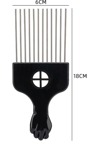 Tip 2 Erkekler Afrika Tarzı Seçim Saç Tarak Salon Kullanımı Siyah Yumruk Afro Tarak Fırça Kuaförlük Saç Şekillendirici Aracı Saç Bakımı Tarak (Yurt Dışından) indirimleri