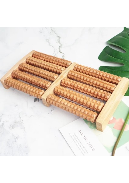 5 Sıra 5 Sıra Ahşap Ayak Makarası Ahşap Bakımı Masaj Refleksoloji Relax Kabartma Masaj Spa Hediye Anti Selülit Ayak Masajı Bakım Aracı (Yurt Dışından) indirimleri