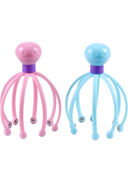 Pembe 1 Pc Pençe Masaj Vücut Masajı Ahtapot Kafa Derisi Boyun Ekipmanları Stres Serbest Bırakma Relax Masaj Rölyef Kafa Bakımı Masaj (Yurt Dışından) fiyatları