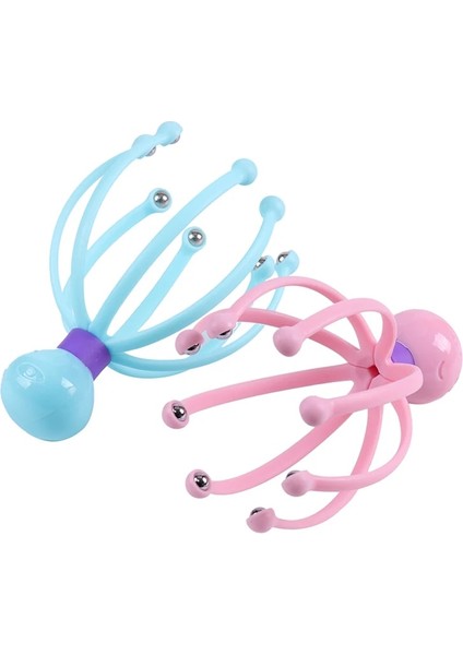 Pembe 1 Pc Pençe Masaj Vücut Masajı Ahtapot Kafa Derisi Boyun Ekipmanları Stres Serbest Bırakma Relax Masaj Rölyef Kafa Bakımı Masaj (Yurt Dışından) fırsatları