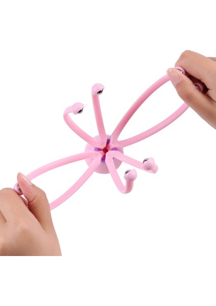 Pembe 1 Pc Pençe Masaj Vücut Masajı Ahtapot Kafa Derisi Boyun Ekipmanları Stres Serbest Bırakma Relax Masaj Rölyef Kafa Bakımı Masaj (Yurt Dışından) indirimleri