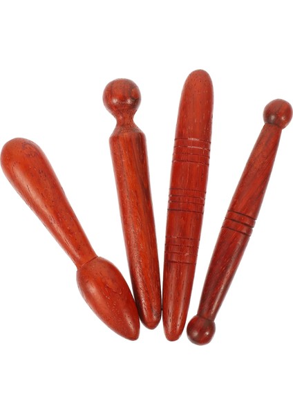 Gösterildiği Gibi 4 Adet Derin Doku Aracı El Masajı Ahşap Tetik Sopa El Aletleri Sopa Katı Ahşap Tay Akupunktur Kalemi (Yurt Dışından) fırsatları