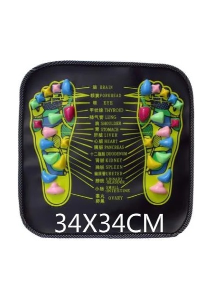 120X35 cm Sağlık Araçları Ayak Masajı Taklit Çakıl Çakıl Yol Üzerinde Ayak Masajı Yastık Pedikür Halı Halı (Yurt Dışından) indirimleri