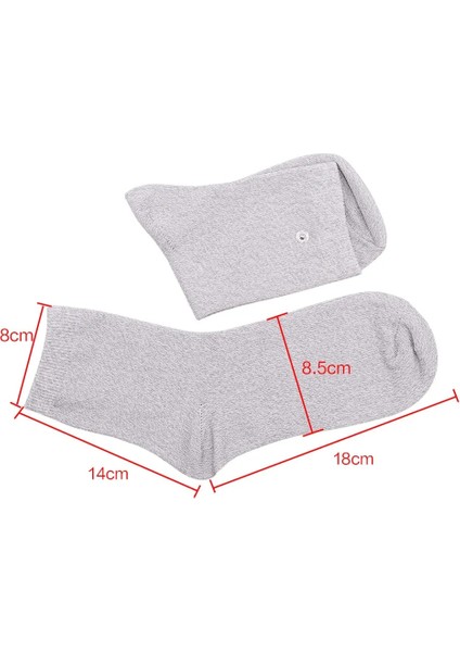 Bracer Iletken Fiber Elektrot Eldiven Çorap Bracer Tens Vücut Masajı Ems Kas Stimülatörü Tens Makinesi Boyun Arka Ayak El (Yurt Dışından)