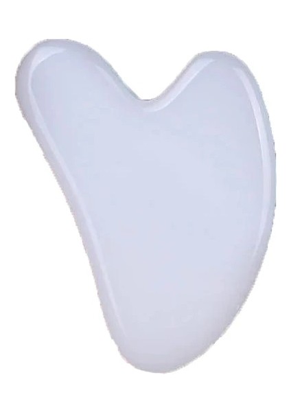 Yeşim Beyaz Güzellik Sağlık Gua Sha Kazıyıcı Yüz Masajı Doğal Reçine Bianstone Yeşim Gua Sha Kurulu Cilt Bakımı Yüz Vücut Spa Masaj Aracı (Yurt Dışından)