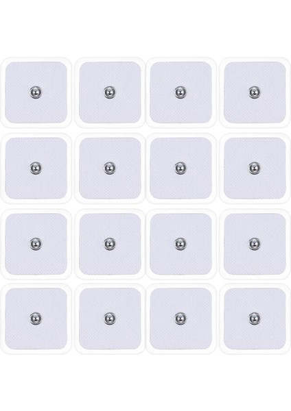 10 Adet 4X6CM 20/10 Adet Snap Onlarca Elektrot Pedleri Iletken Jel Pedi Vücut Akupunktur Tedavisi Masajı Terapötik Darbe Stimülatörü Elektro Ped (Yurt Dışından) fırsatları