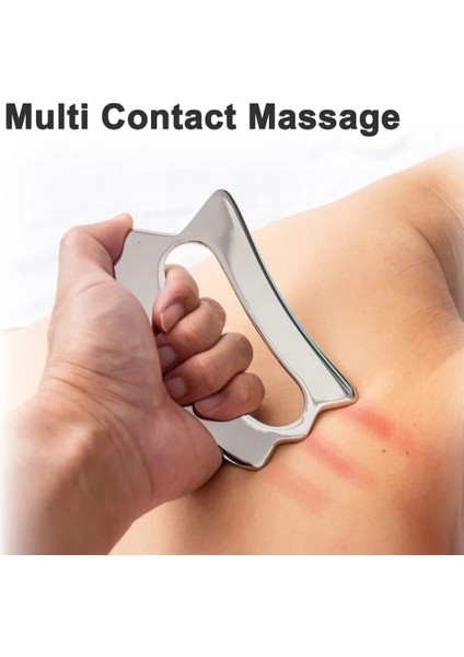A8 Paslanmaz Çelik Gua Sha Masaj Aracı Kas Kazıyıcı Yumuşak Doku Kazıma Masajı Omuz Bel Geri Bacaklar Kol Masajı Relax (Yurt Dışından) modelleri