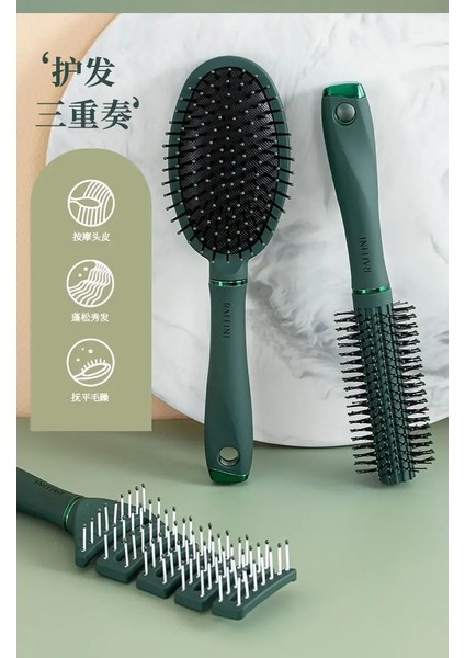 Beyaz Raffini Masaj Tarak Bayanlar Özel Uzun Saç Hava Yastığı Hava Yastığı Ev Kıvırcık Haddeleme Şekillendirici Ücretsiz Kargokaburga (Yurt Dışından) modelleri