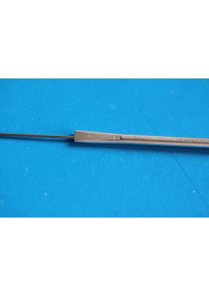 060 75MM 100 Adet Eacu Tek Kullanımlık Alüminyum Saplı Bıçak Iğne Akupunktur Keskin Bıçak Iğne Ultra Ince Iğne (Yurt Dışından)