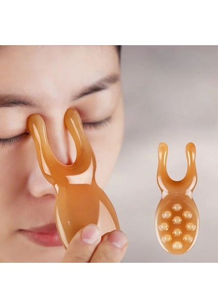 2 Adet Reçine Yüz Kaldırma Kazıma Aracı Yüz Masajı Şişliği Azaltmak Burun Kaldırma Masajı Kurulu Kazıma Plakası Sağlık Masaj Araçları (Yurt Dışından)