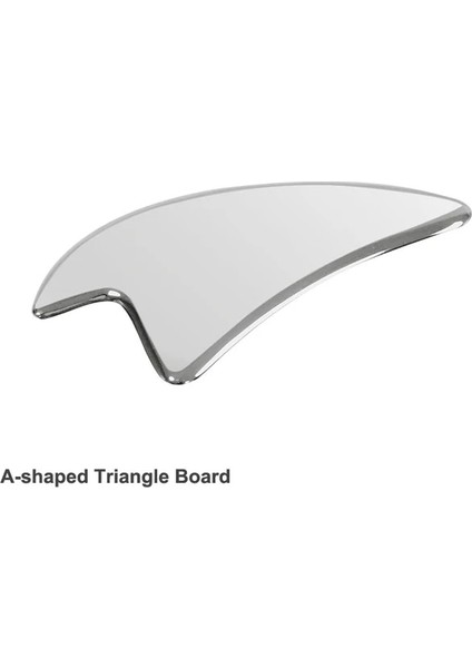 Üçgen Şekli Paslanmaz Çelik Gua Sha Kazıma Tahtası Iastm Terapi Masaj Aletleri Derin Doku Masajı Guasha Fasya Kurtarma Kas Gevşeme (Yurt Dışından) fiyatları
