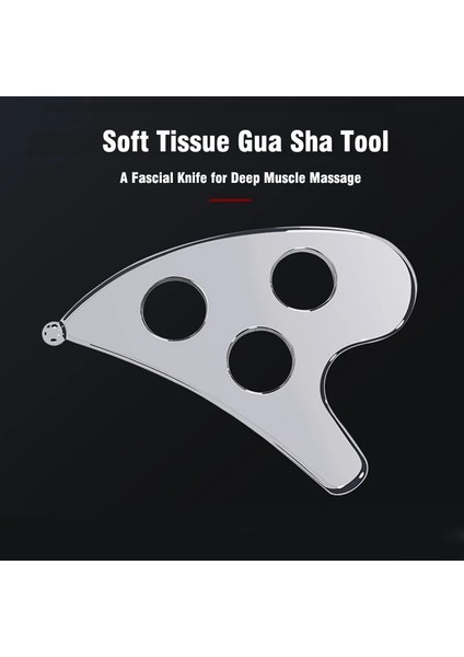 Üçgen Şekli Paslanmaz Çelik Gua Sha Kazıma Tahtası Iastm Terapi Masaj Aletleri Derin Doku Masajı Guasha Fasya Kurtarma Kas Gevşeme (Yurt Dışından) modelleri