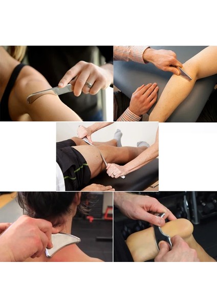 Üçgen Şekli Paslanmaz Çelik Gua Sha Kazıma Tahtası Iastm Terapi Masaj Aletleri Derin Doku Masajı Guasha Fasya Kurtarma Kas Gevşeme (Yurt Dışından) fırsatları