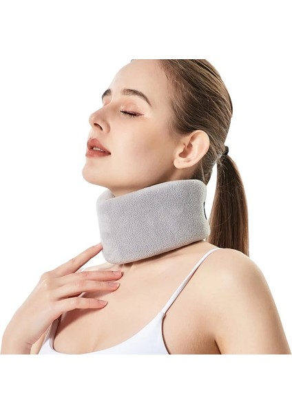 Gri S Evrensel Servikal Yaka Yumuşak Köpük Boyunluk Uyku Için Ayarlanabilir Boyun Desteği Brace Boyun Ağrısını ve Omurga Basıncını Hafifletir (Yurt Dışından)