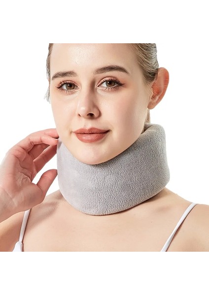 Gri S Evrensel Servikal Yaka Yumuşak Köpük Boyunluk Uyku Için Ayarlanabilir Boyun Desteği Brace Boyun Ağrısını ve Omurga Basıncını Hafifletir (Yurt Dışından)