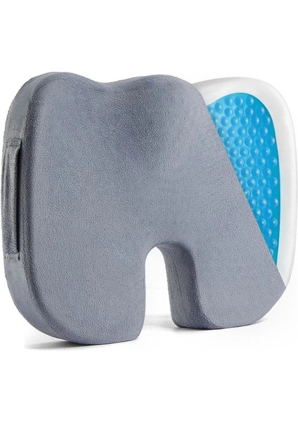 Mavi Araba U Şeklinde Koltuk Minderi Jel Yeni Seyahat Nefes Koltuk Minderi Kuyruk Sokumu Ortopedik Bellek Köpük U Koltuk Masaj Koltuğu Minderi Pedi (Yurt Dışından) fiyatları
