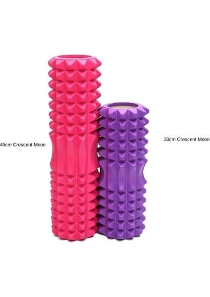 45 Kayan Nokta Bl 45 cm Fitness Köpük Rulo Kas Gevşeme Rulo Köpük Rulo Çivili Kulübü Rulo Yeni Başlayanlar Için Bacak Masajı (Yurt Dışından)