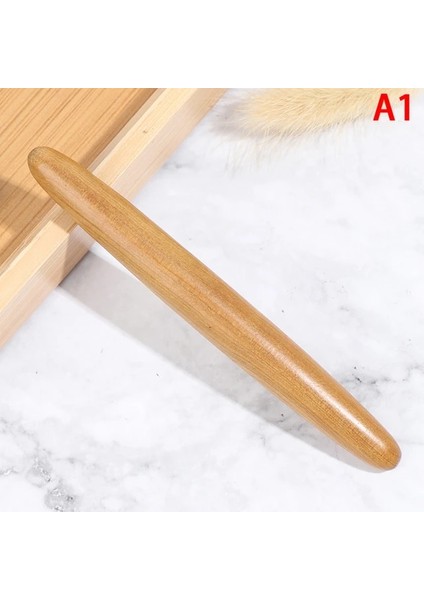12CM 1/3 Adet Orijinal Ahşap Ayak Vücut Masaj Sopası Kas Ağrısını Hafifletmek Rahatlatıcı Aracı Ayak Refleksoloji Masajı (Yurt Dışından)