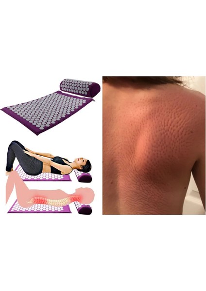 Yeşil Getinfit Masaj Minderi Masaj Yoga Minderi Akupunktur Stres Rahatlatmak Masaj Mat Gül Başak Masaj ve Gevşeme (Yurt Dışından) indirimleri