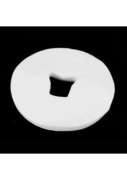 Dairesel U Beyaz 100 Adet Tek Kullanımlık Dokunmamış Kafalık Yastık Kağıt Güzellik Spa Salonu Yatak Masa Örtüsü Masaj Yüz Beşik Masa Baş Dayanağı Kapakları (Yurt Dışından)