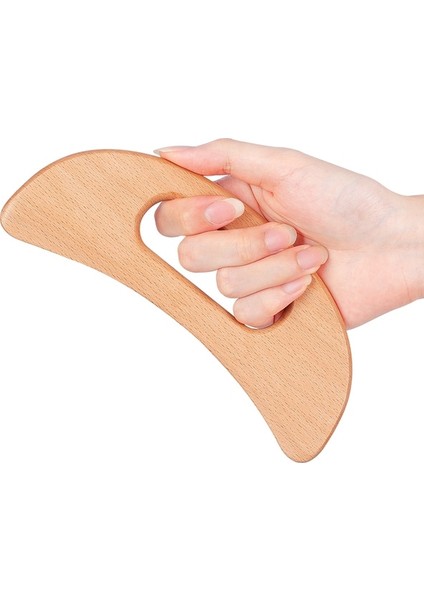 Log Selülit Gua Sha Ahşap Terapi Masaj Sopası (Yurt Dışından)